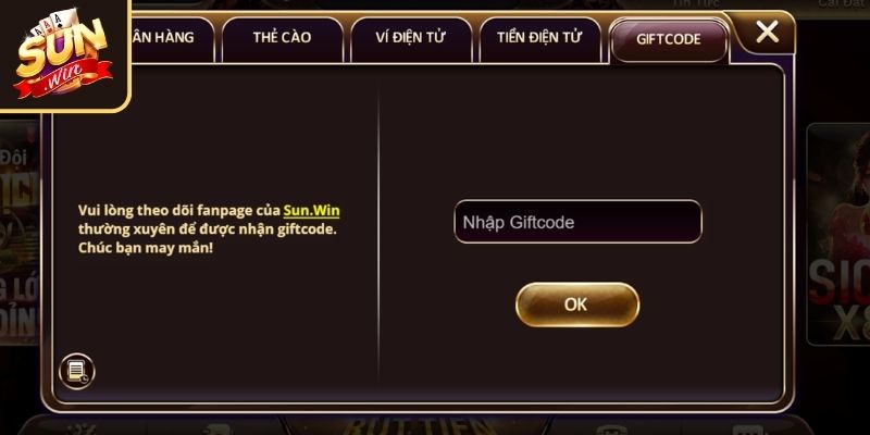 Tổng quan về giftcode của sân chơi 
